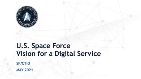 Us Space Force Reveals Vision For A Digital Service Amidst Wider Dod
