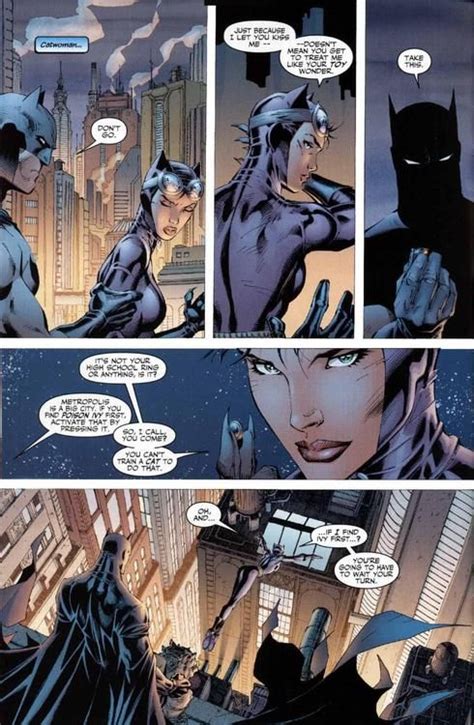 Batman And Catwoman Kiss Comic