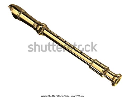 Gold Flute Stock Illustration 96269696 Shutterstock