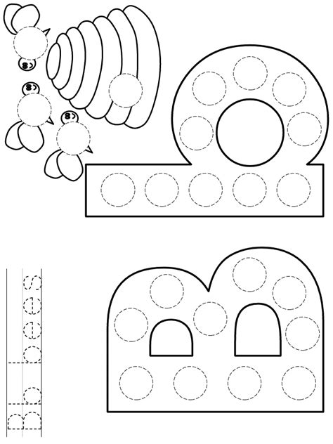 DLTK's Template Printing | Prewriting activities preschool, Alphabet