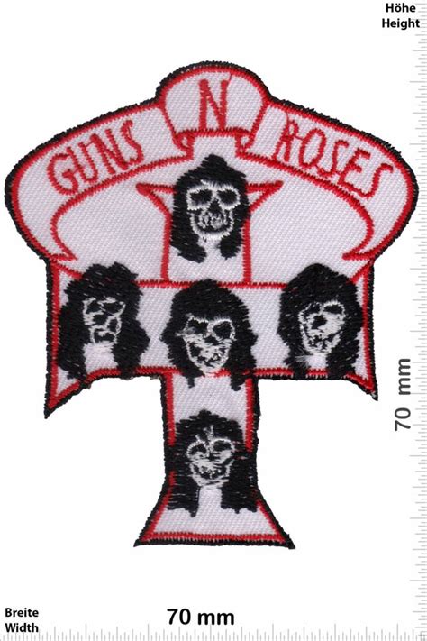 Guns N Roses Parche Parche Posterior Patch Llaveros Pegatinas Giga Mayor