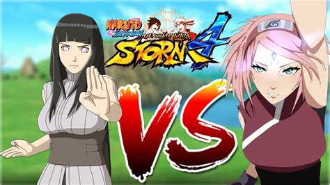 Sakura Haruno Vs Hinata Hyuga Naruto Shippuden Ultimate Ninja Storm 4 Youtube