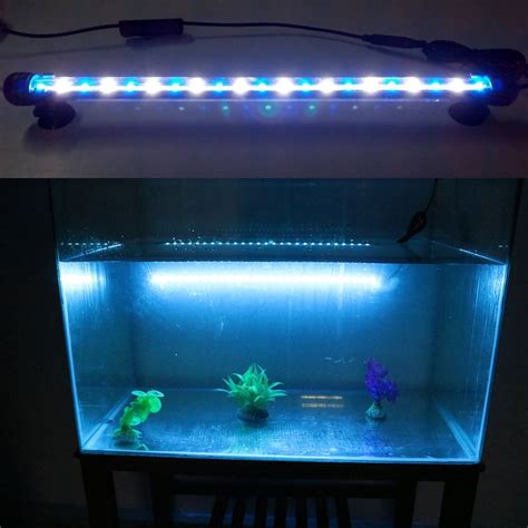 Tube Shape Waterproof Aquarium Light 5050smd Blue And White Led Aquarium