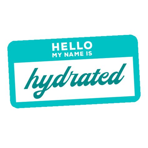 Hydrate Hydration Sticker By Drink Hydrant For Ios And Android Giphy