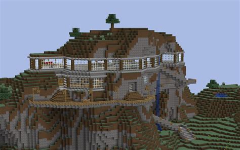 These minecraft house ideas will save you the effort of crafting a design from scratch, so you can spend more time enjoying your new pad and less medieval houses in minecraft come in all shapes and sizes. Minecraft Mountain Mansion | Zion Modern House