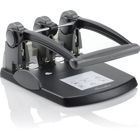 Swingline Extra High Capacity 3 Hole Punch 3 Punch Heads 300
