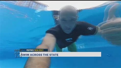 Swim Across New Jersey News 12s Brian Donohue Takes A Dip In Some