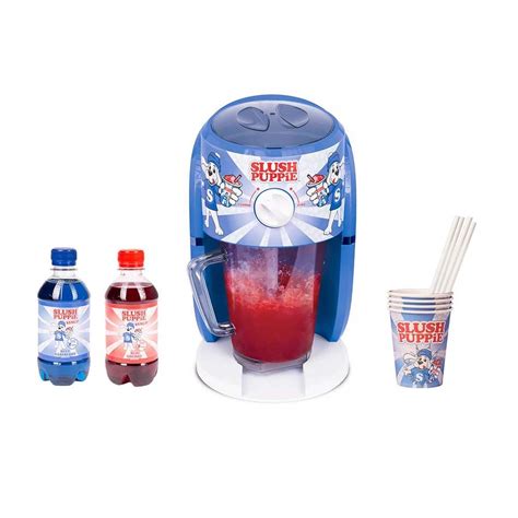 Fizz Creations Official Slush Puppie Slushie Machine Set Slush Puppie