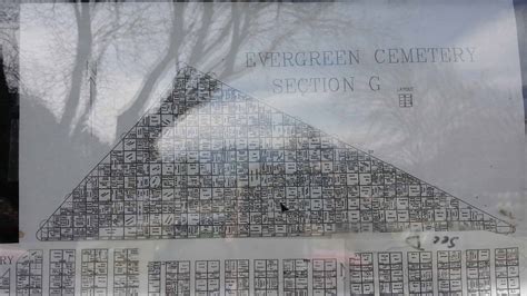 Evergreen Cemetery Map Springville Utah