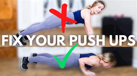 How To Do A Push Up When You Cant Benefits Of Push Ups Everyday