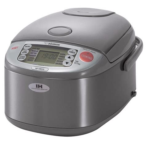 Zojirushi 1 0L Induction Heating Rice Cooker Warmer NP HBQ10 Stainless