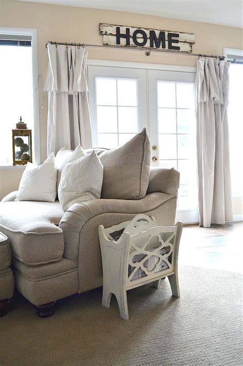 30 Stunning Farmhouse Living Room Curtains Design Ideas And Decor