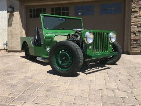 1953 Willys Jeep Hot Rod Rat Rod For Sale Photos Technical