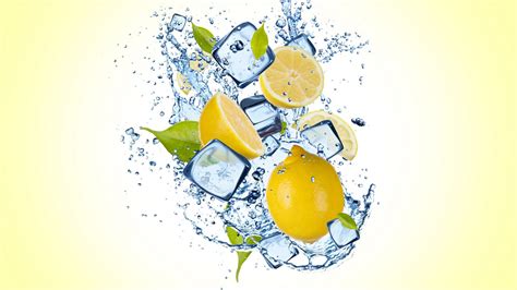 X Lemon Ice Splash X Resolution HD K Wallpapers Images Backgrounds Photos