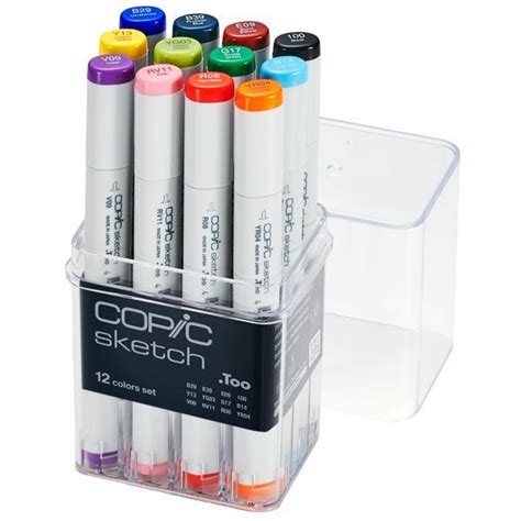 Copic Sketch Set 12 Rotuladores 2 Puntas Venta De