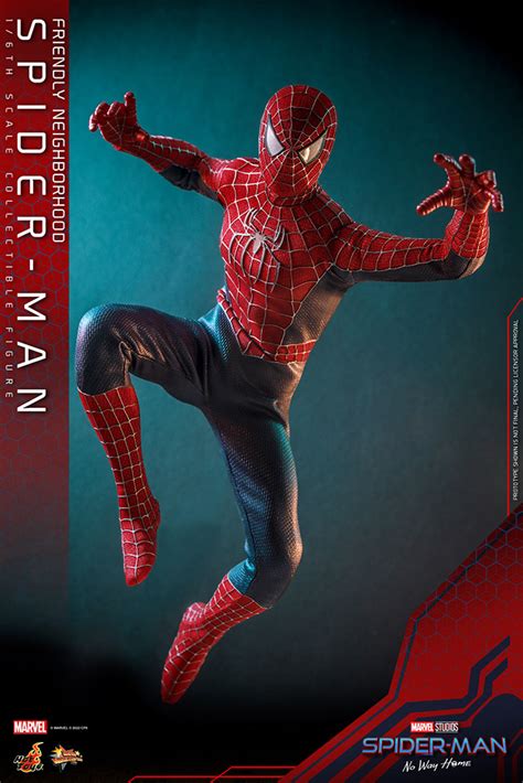 Marvel Spider Man “no Way Home” Friendly Neighborhood Spider Man 16 Action Figure 30 Cm Hot