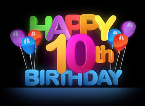 150 Happy 10th Birthday Wishes And Images Birthday Wishes Letters