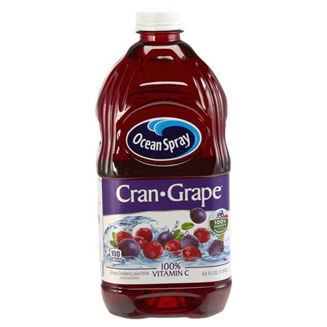 Ocean Spray Cran Grape Juice Drink 64oz Btl Garden Grocer