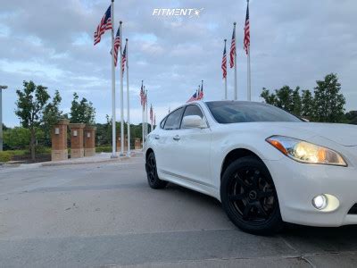 INFINITI M X With X Enkei T S And Continental X On Lowering Springs