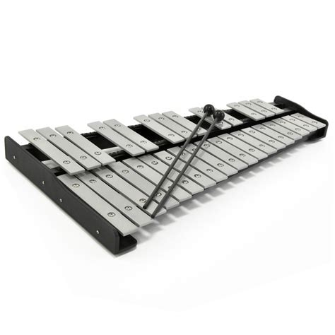 32 Note Orchestral Glockenspiel By Gear4music With Stand And Case At
