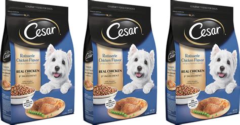 Bag of cesar filet mignon flavor with spring vegetables dry dog food cesar dry. Cesar Dry Dog Food 12 Lb. Bag Only $6.65 on Chewy.com ...