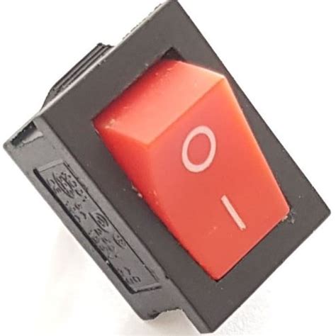 (2 adet) mini aç kapa anahtar kırmızı ışıksız minidir 15*21 mm ...