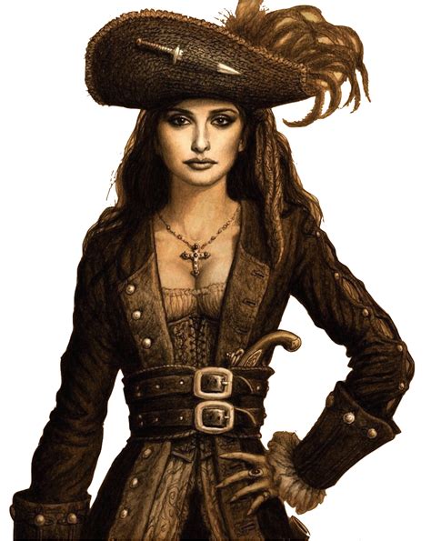 Angelica Blackbeards Daughter From Pirates Of The Caribbean On