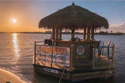 Tripadvisor minütige Sonnenuntergangskreuzfahrt in Orange Beach auf einer Tiki Bar zur