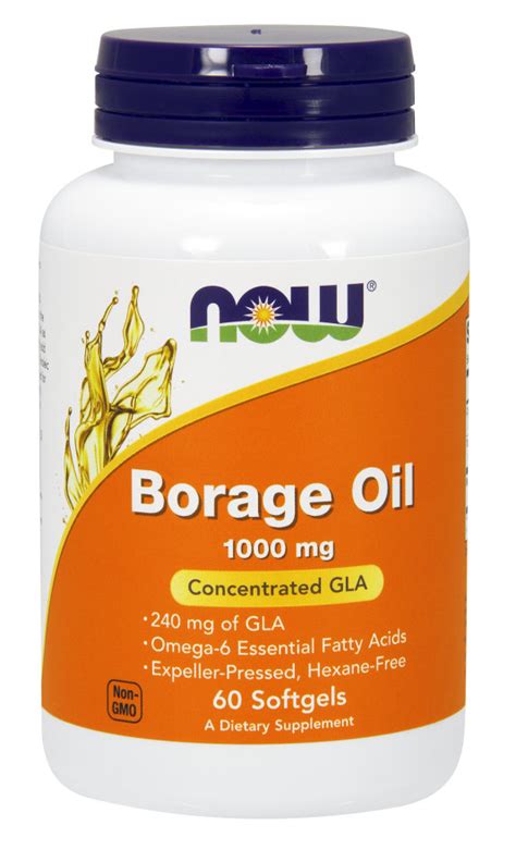 Borage oil's regenerative properties can revive the scalp cells and hair strands, just like skin. NOW Foods Borage Oil - Bodybuilding and Sports Supplements