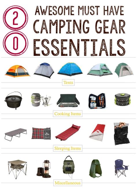 Camping Can Be Great Fun Check Out Our 20 Must Have Camping Gear
