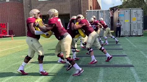 Florida State Seminoles Football Practice Highlights From 872019
