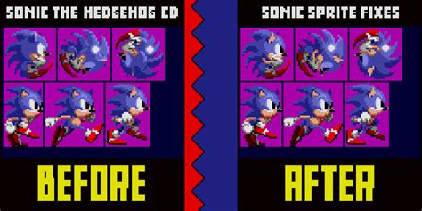 Sonic Sprite Fixes Sonic Cd 2011 Mods