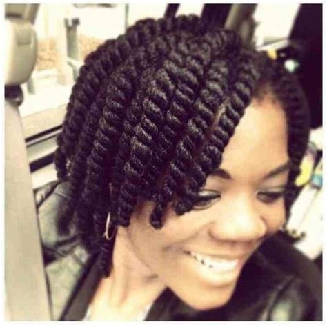 How to style your short natural hair into a slick high bun (photos). The Secret to Juicy Plump Two Strand Twists | Natural hair ...