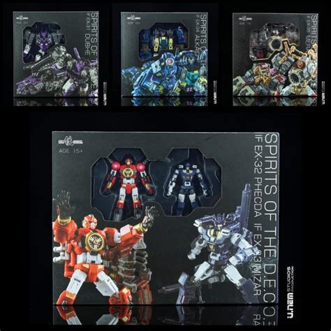 Transformers Iron Factory If Ex 31 35 Spirits Of The Dec Djd