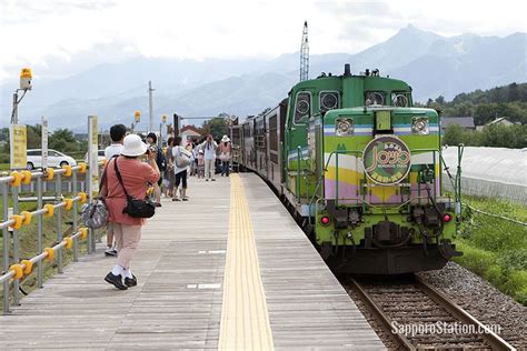 Norokko Train At Lavender Farm Station Norokko Is A Sightseeing Train