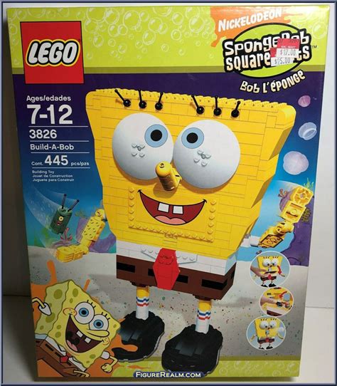 build a bob spongebob squarepants bendable lego action figure