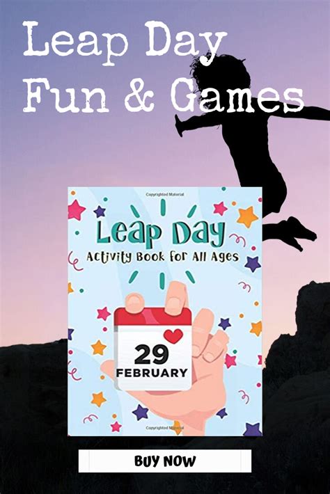Leap Day Activity Book Perfect T For Any Leap Day Birthday