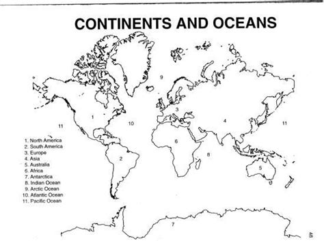 World Map Quiz World Map Outline World Map Continents