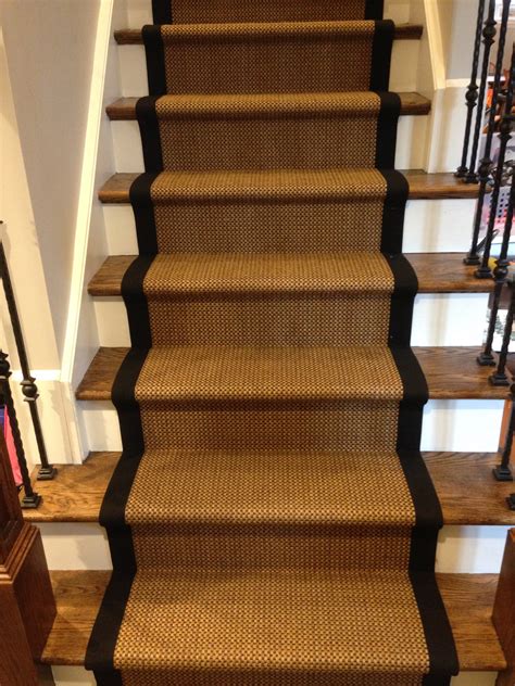 Find this pin and more on my style by stephanie. Custom Stair Runners - custom-sisal-runner