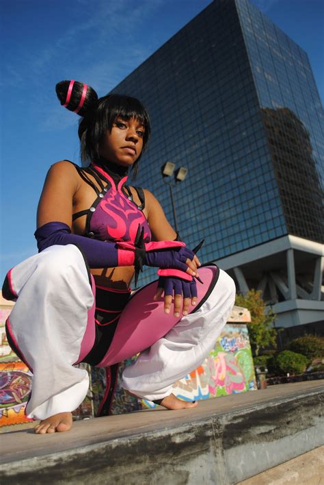 Character Juri Han Cosplayer HalcyonsirenCosplays Series Street Fighter Cosplay Outfits