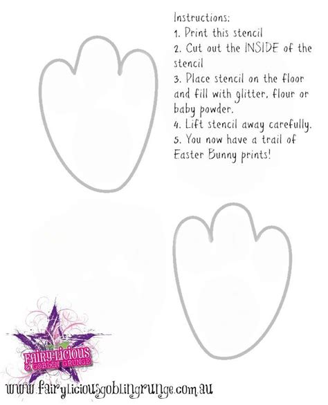 These are all in a zipped folders with svg files. Easter bunny foot prints | Easter bunny, Easter crafts ...