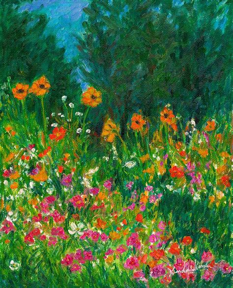Wildflower Rush Painting By Kendall Kessler Pixels