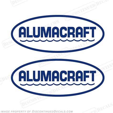 Alumacraft Boat Logo Decals Style 1 Set Of 2