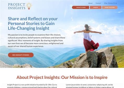 Project Insights: Launching a New Community Platform to Share Personal ...