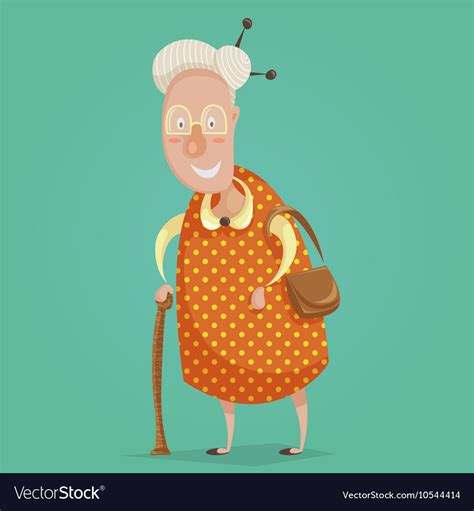 Images Of Old Women Cartoon Characters