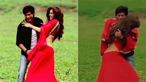 Shah Rukh Khan Deepika Padukone Fall Hard In Cute Chennai Express Bts Clip Bollywood