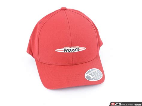 Genuine Mini 80162454533 Mini Jcw Cap Logo Red No Longer