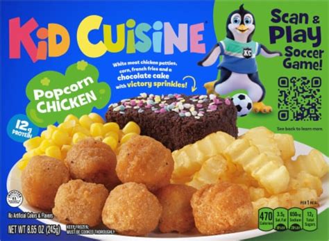 Kid Cuisine Party Popcorn Chicken Frozen Meal 865 Oz Smiths Food