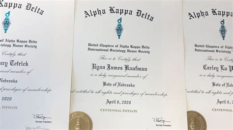14 Students Inducted Into Alpha Kappa Delta Department Of Sociology