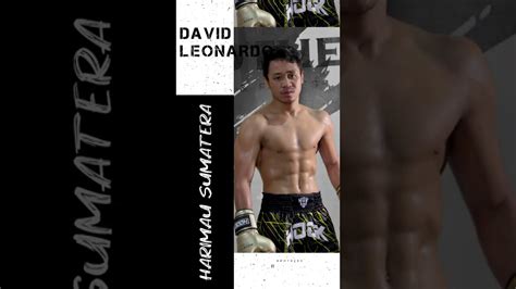 David Leonardo Harimau Sumatera Petarung One Pride MMA Dari H Brothers
